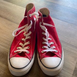 Converse All Star Red Size 10